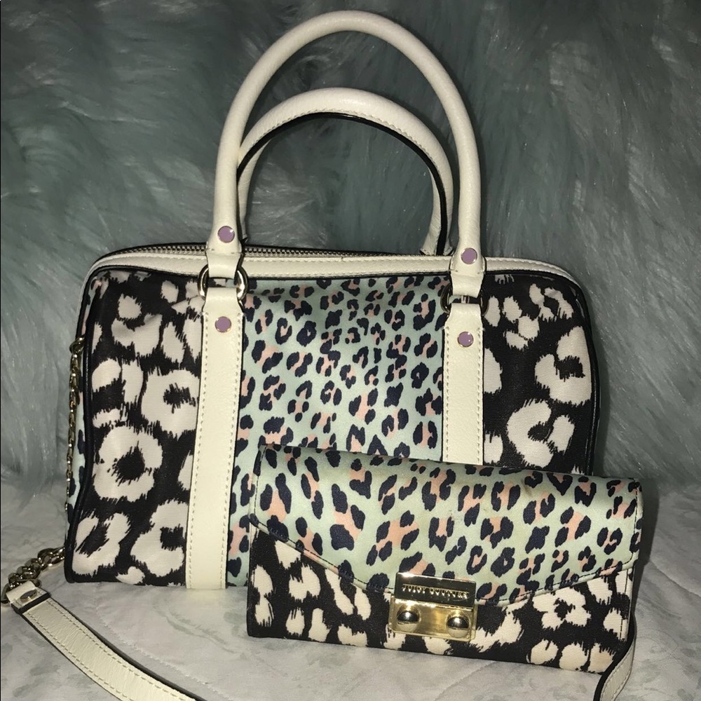 Juicy couture bag and wallet